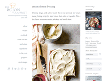 Tablet Screenshot of bojongourmet.com
